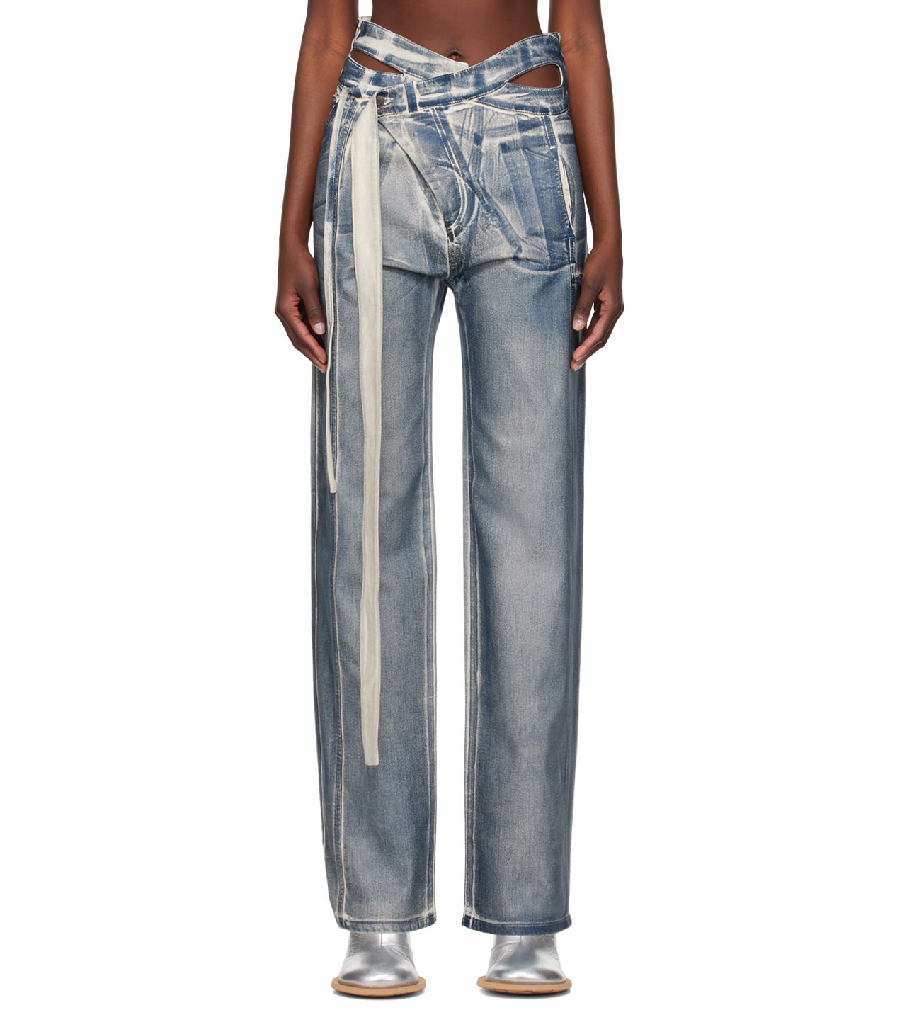 Ssense Exclusive Blue Jeans