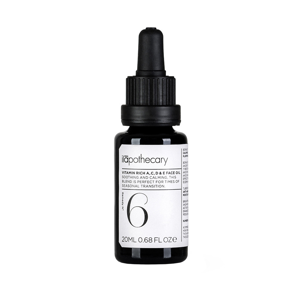 Ilapothecary Formula No. 6: Vitamin A, C, D &amp;amp; E-Rich Face Oil 20ml