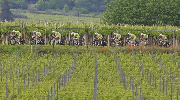 Liquigas-Cannondale team time trials