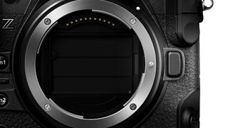 Nikon Z9 lens release button