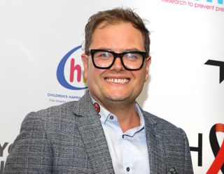 Comedian Alan Carr at the BGC Charity Day 2019.