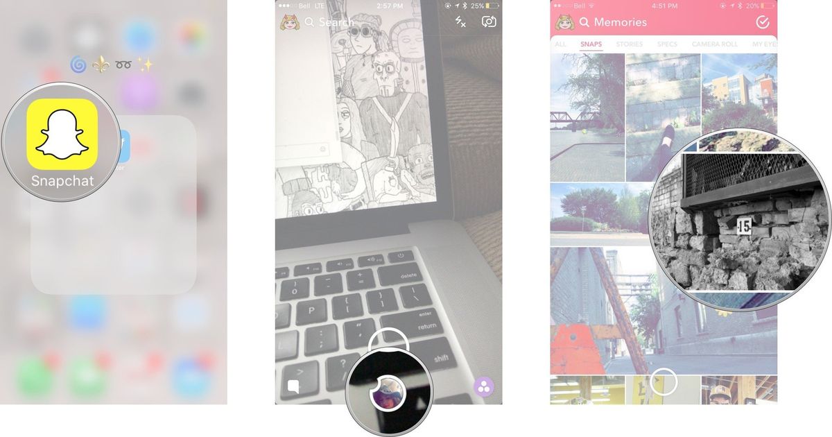 How use Memories on Snapchat iMore
