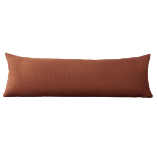 Recline Linen Cushion - Cinnabar