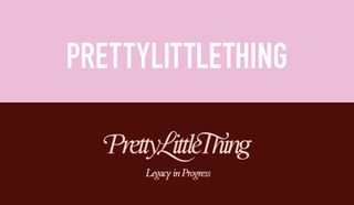 PrettyLittleThing old vs new logo