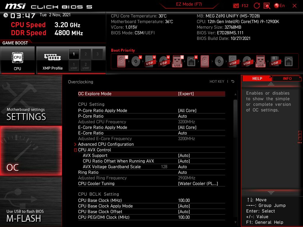 MSI MEG Z690 Unify