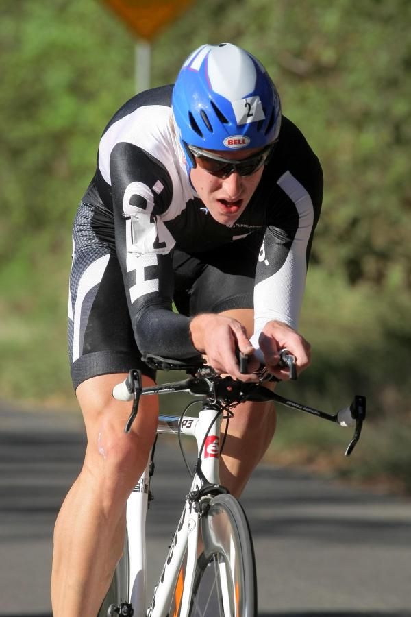 Tom Zirbel rides in the Tour de Gruene, a non-sanctioned event.