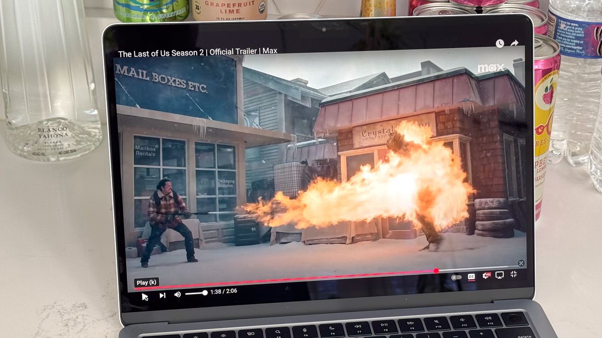 MacBook Air 13-inch M4 shown on tabletop