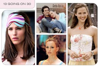 Jennifer Garner and Mark Ruffalo in 2004's hit romantic comedy film 13 Going on 30.