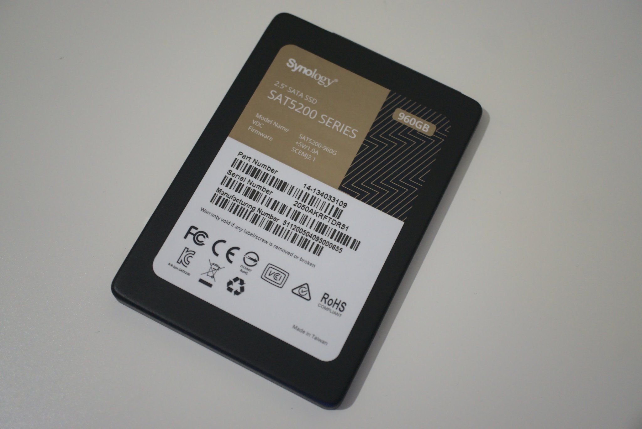 Synology純正 SAT5200-480G 480GB×2枚 正常品 Synology SAT5200 SSD review: Rapid NAS storage with a premium