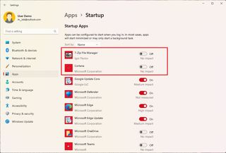 Windows 11 disable startup apps