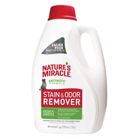 Nature's Miracle Cat Enzymatic Stain Remover &amp; Odor Eliminator Refill, 1-gal bottle