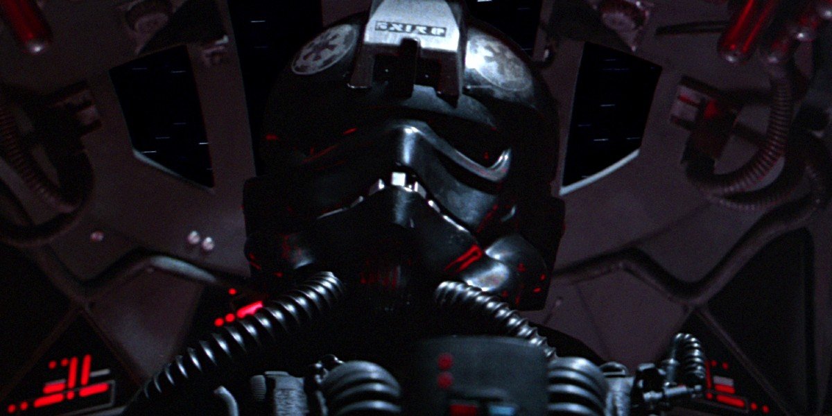 Tie Fighter Pilot in Star Wars