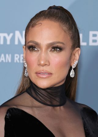 Jennifer Lopez attends the "Halftime" Premiere during the Tribeca Festival Opening Night on June 08, 2022 in New York City