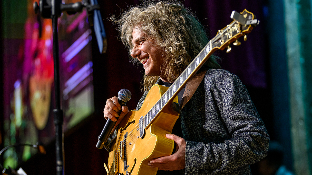 Pat Metheny performs during the Jazz Foundation of America presents the 2025 Spotlight Jazz Concert.