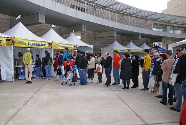 What was this line for in the expo area?