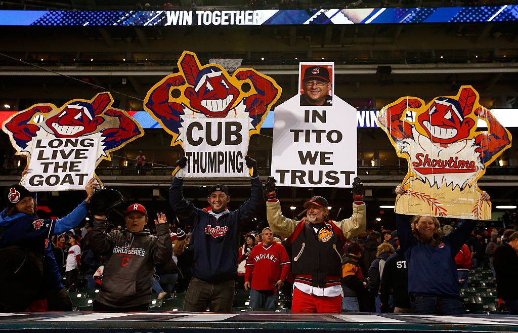 Cleveland Indians fans.