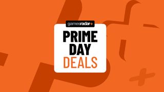 Prime Day deals badge on an orange background