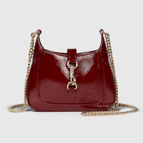 Jackie Notte Mini Bag in Rosso Ancora Leather