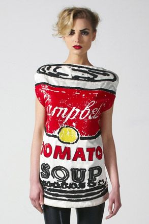 Model wearing Soup Can’
