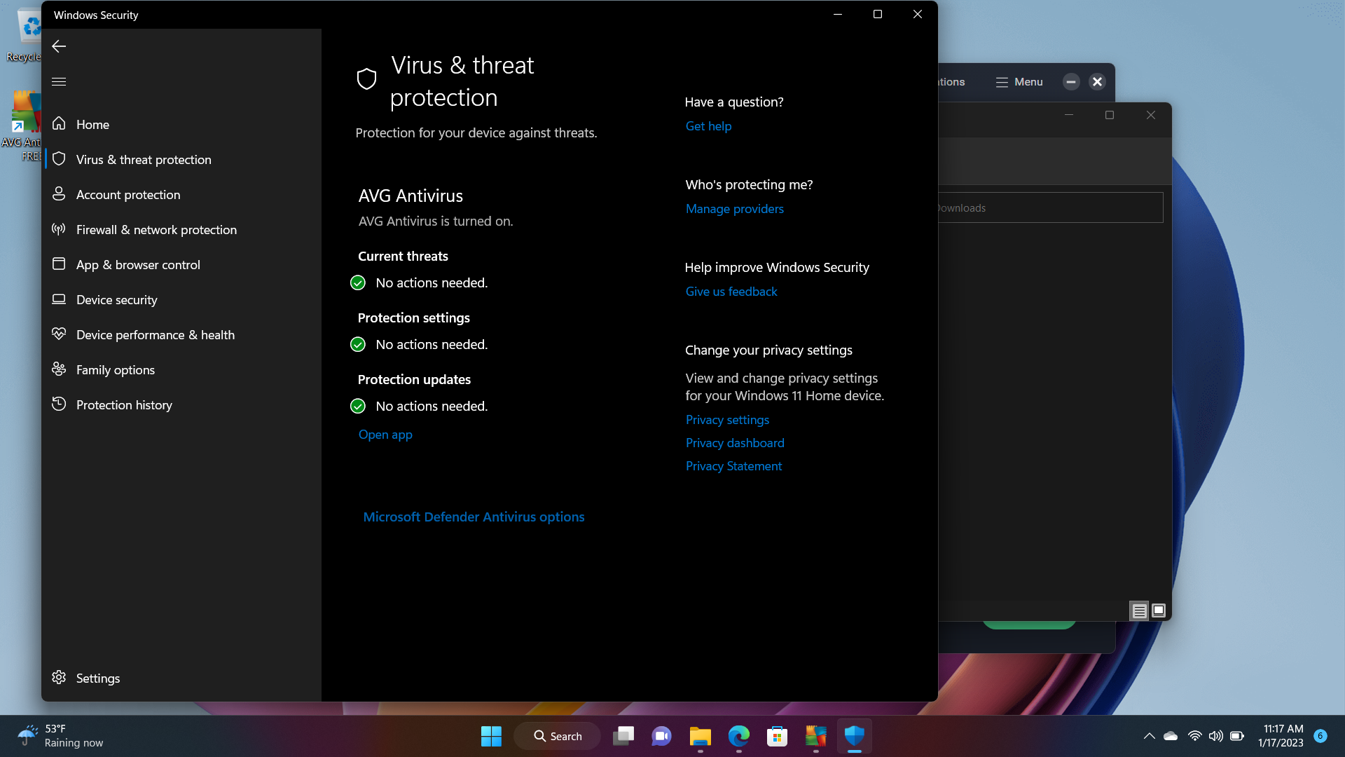 Desative o Microsoft Defender no Windows 11