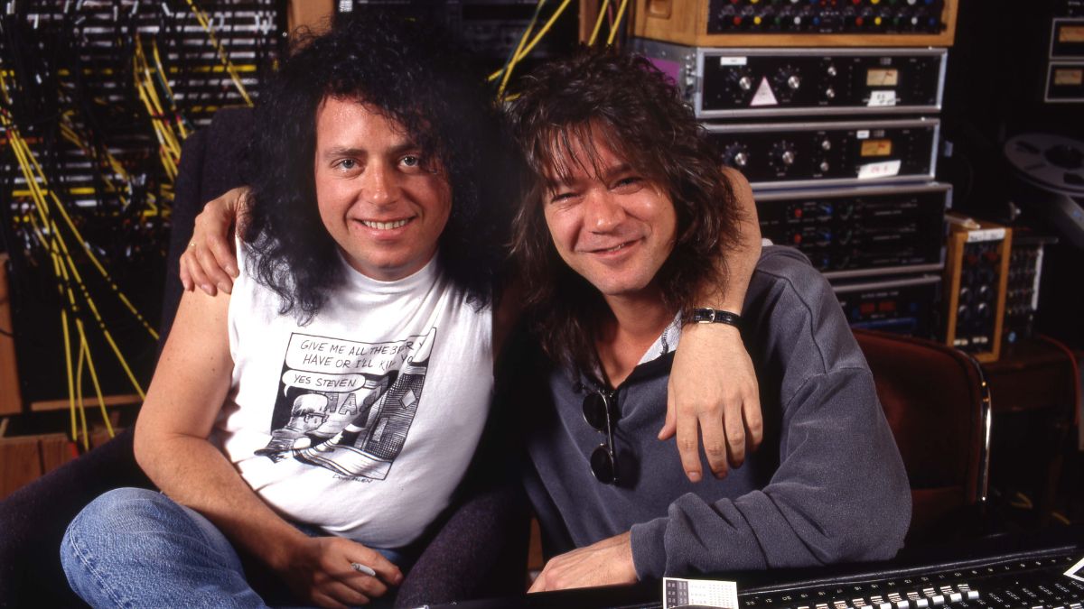 Steve Lukather and Eddie Van Halen
