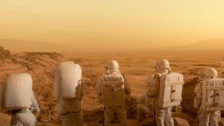 Astronauts setting foot on Mars in For All Mankind season 3