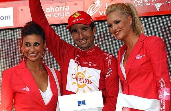 David Moncouti&eacute; (Cofidis) leads the mountain classification.