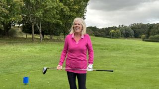 Sue found a huge amount of comfort as well as distraction (following the sudden death of her husband) in golf