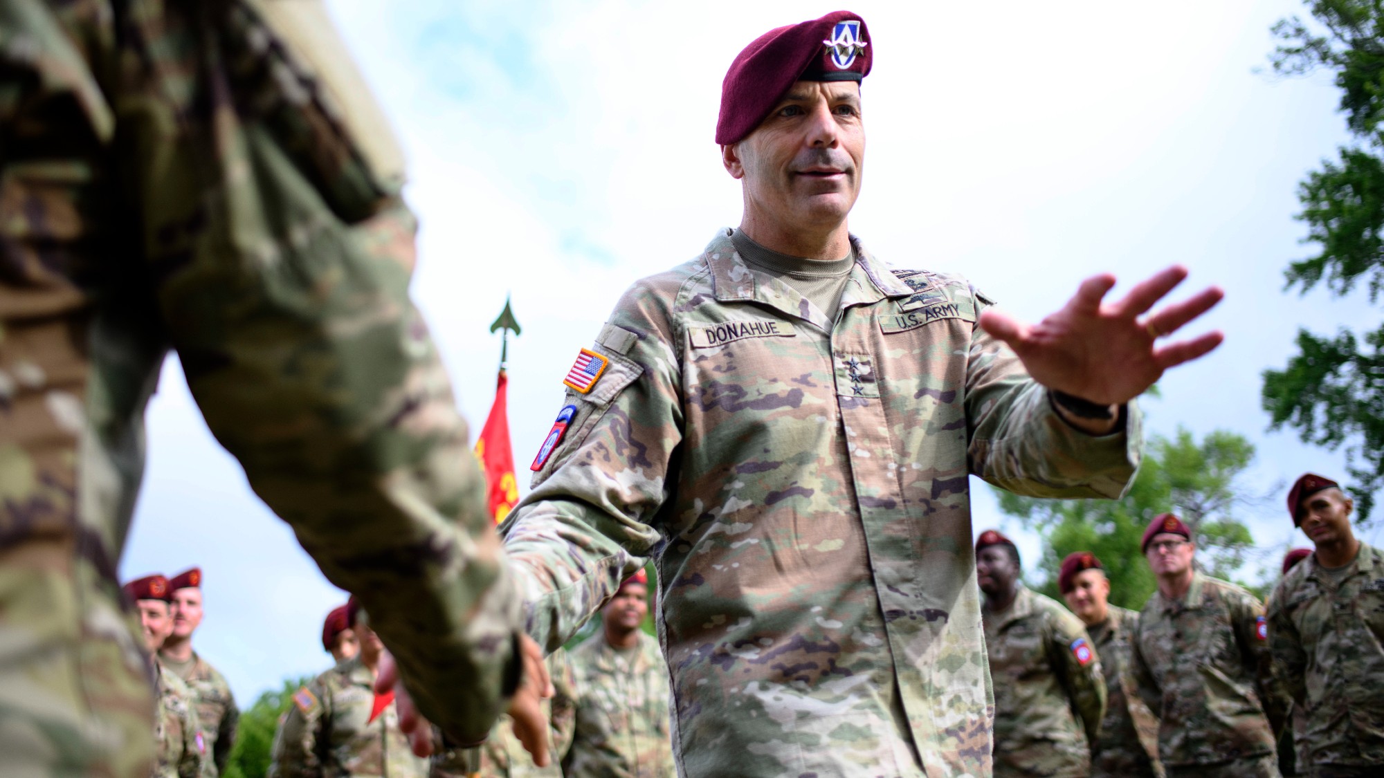 Lt. Gen Christopher Donahue in 2023