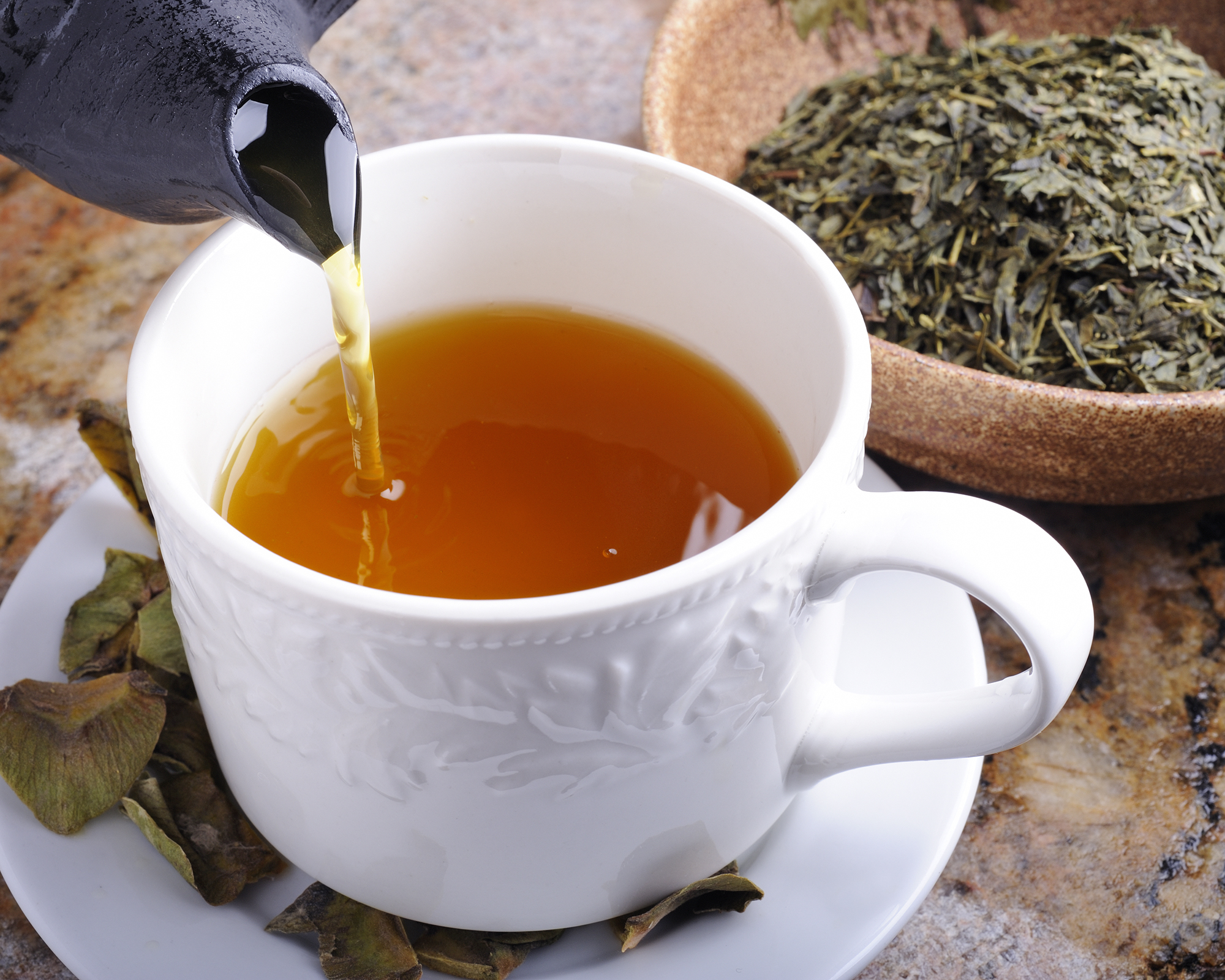 Making herbal tea