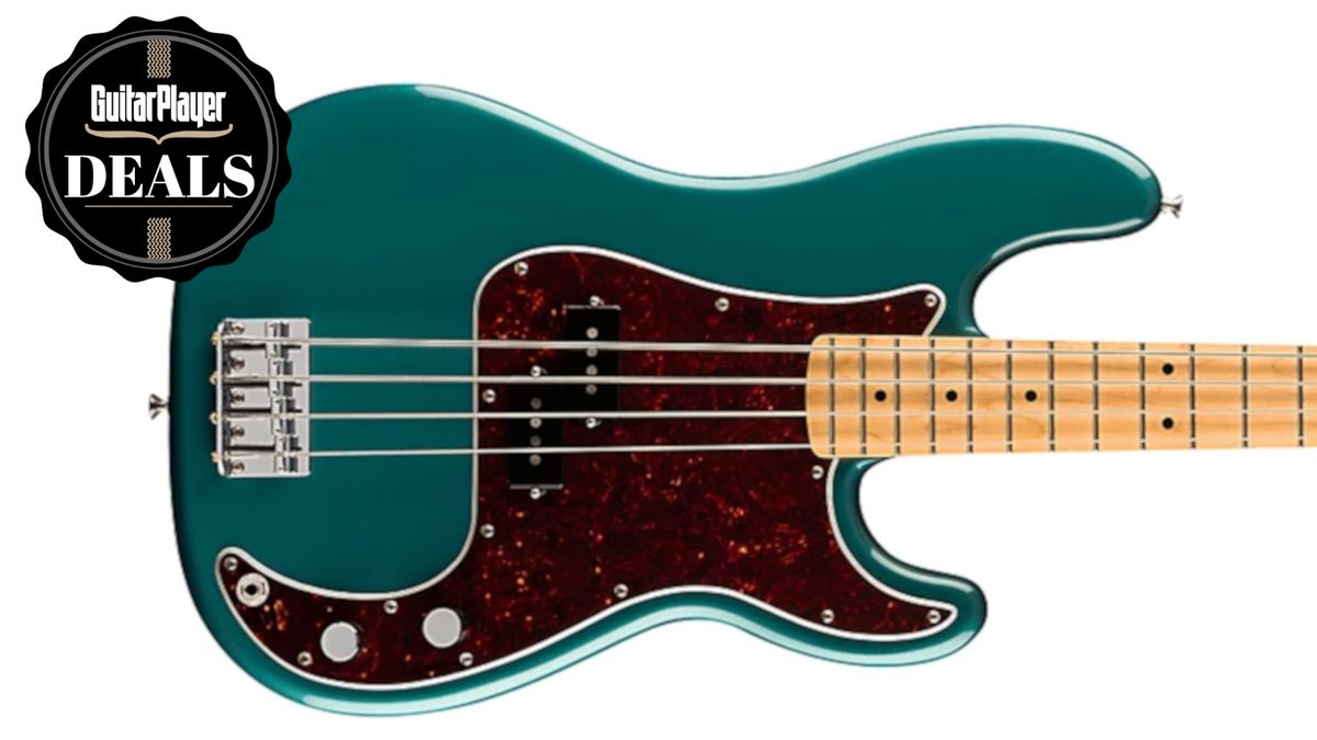 fender player precision bass maple fingerboard limited edition ocean turquoise