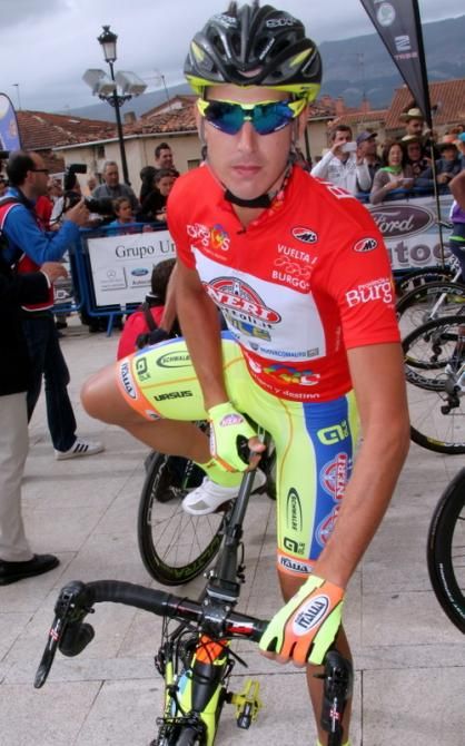 Mirko Tedeschi (Neri Sottoli) wore today Nairo Quintana&rsquo;s red jersey as leader of the Mountains classification.