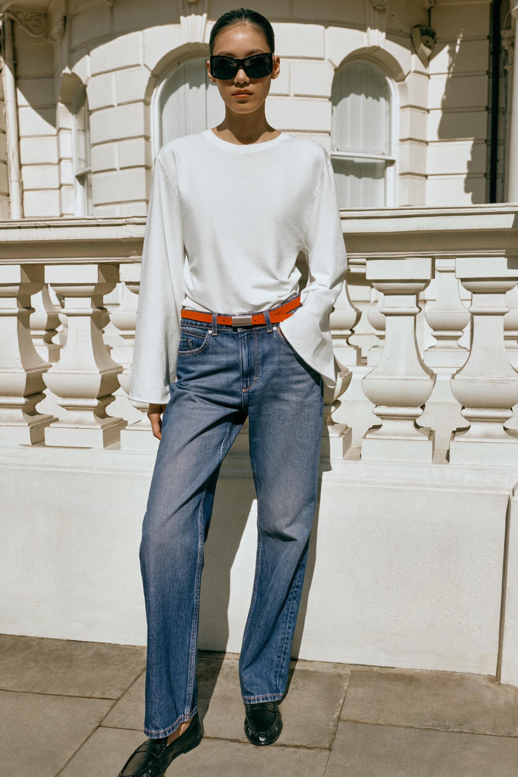 Z1975 High Rise Regular Long Length Jeans - Blue - 25 (us 0)