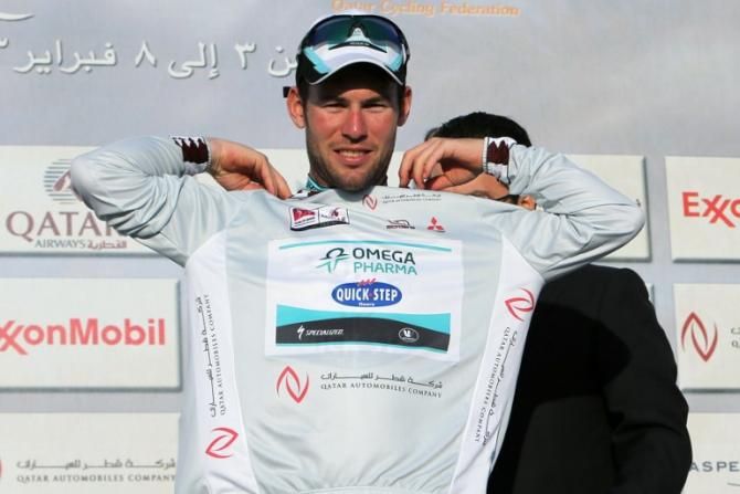 Mark Cavendish remains in the lead of the points classification.