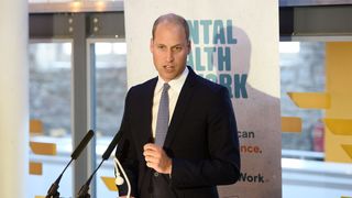 The Duke Of Cambridge Launches 'Mental Health At Work' Initiative