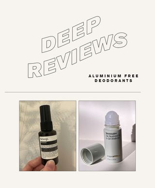 Aluminium-free deodorants opening graphic