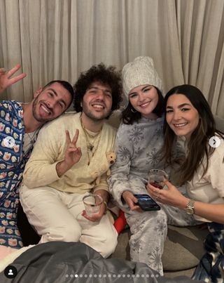 Benny Blanco, Selena Gomez, and Jake Cohen