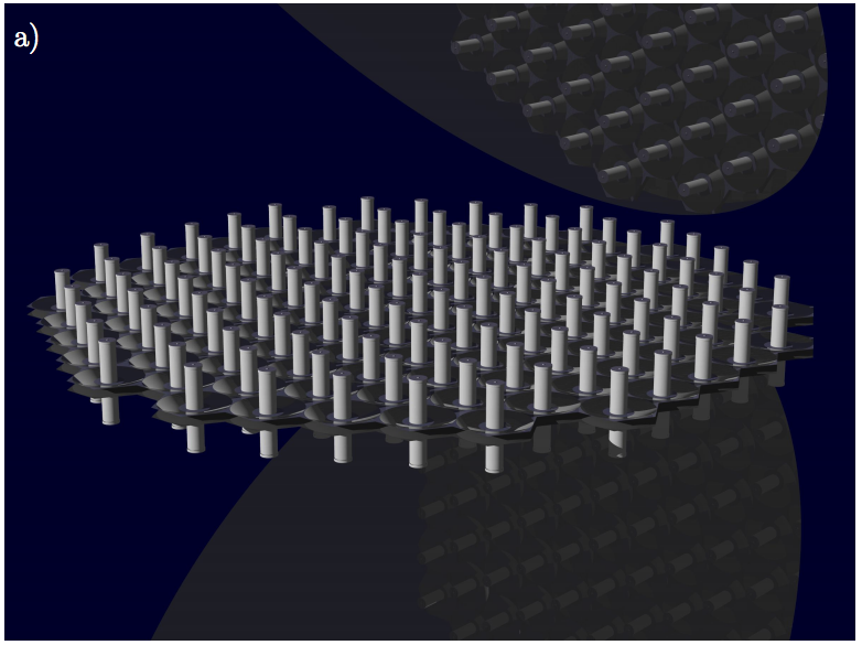 Масивні дзеркала направляють сонячне світло на колонію Масивні дзеркала направляють сонячне світло на колонію