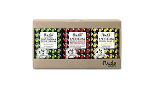 Nudo Adopt Three Tenors Flavoured Extra Virgin Olive Oil Trio in tins