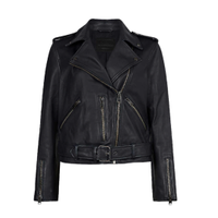 Allsaints Balfern Leather Biker Jacket, was £339 now £237 | Selfridges