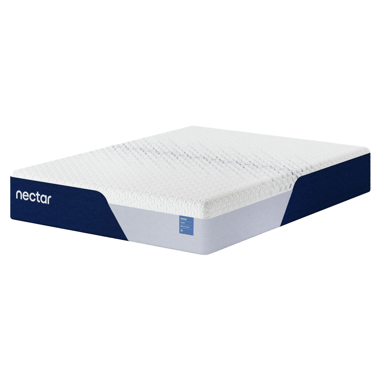 The Nectar Classic Memory Foam Mattress on a white background