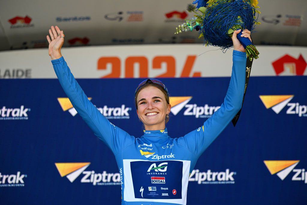Ally Wollaston (AG Insurance Soudal) also claimed the blue sprint jersey