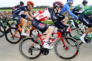 Lotto Soudal’s Carl Fredrik Hagen in action at the 2020 Challenge Mallorca race the Trofeo Felanitx