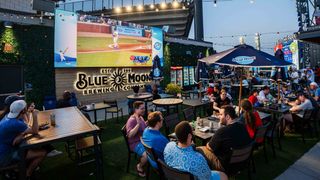 Blue Moon Beer Garden LED Display at Truist Park