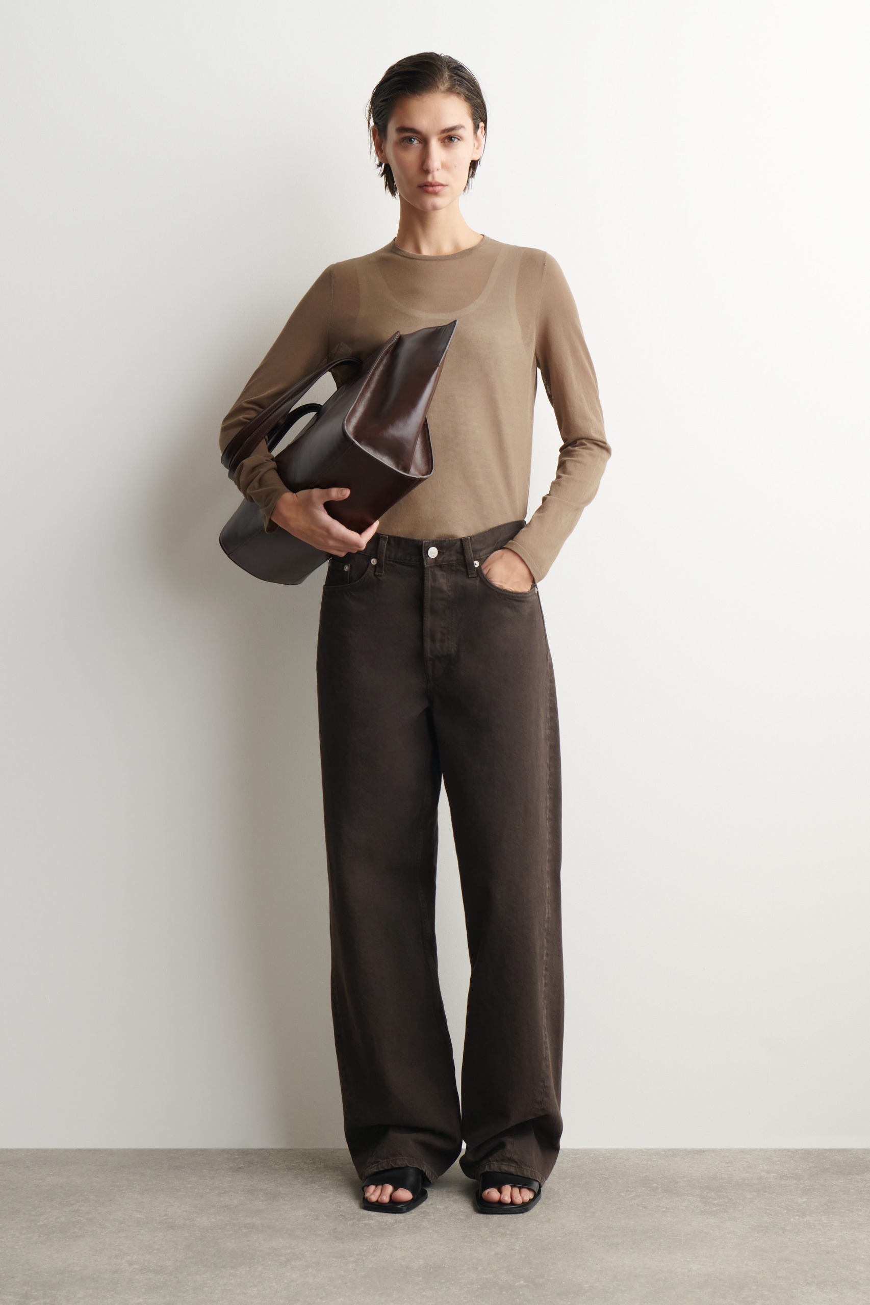 Facade Straight-Leg Jeans