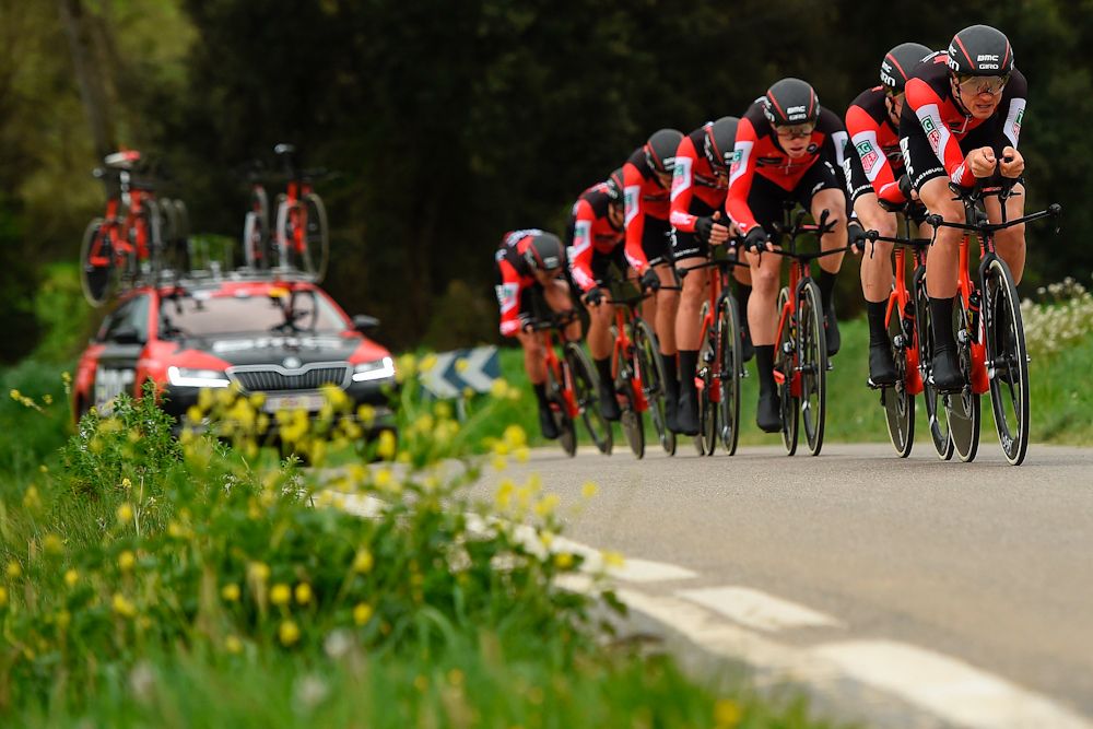 BMC missed the win by two seconds during stage 2 at Volta a Catalunya