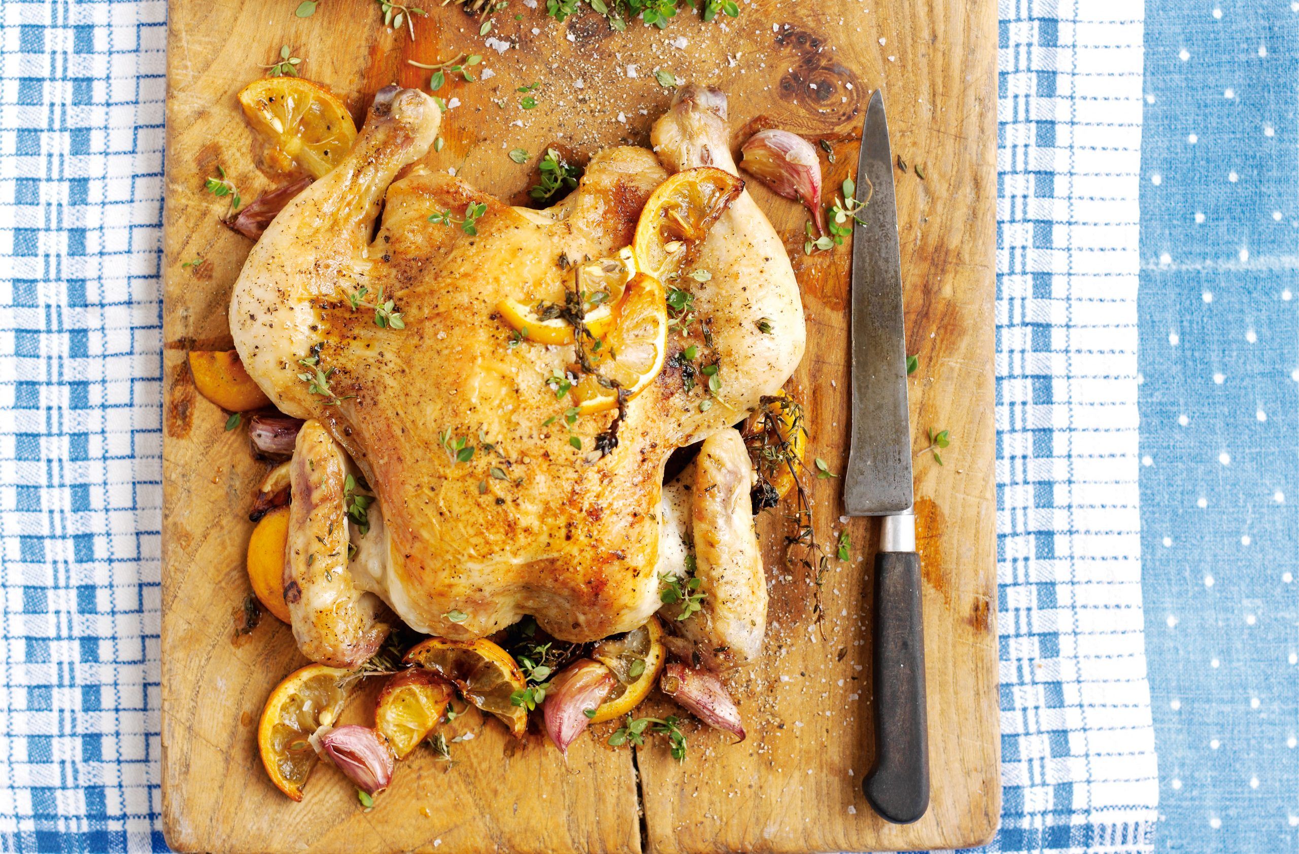 Roasted spatchcock chicken recipe