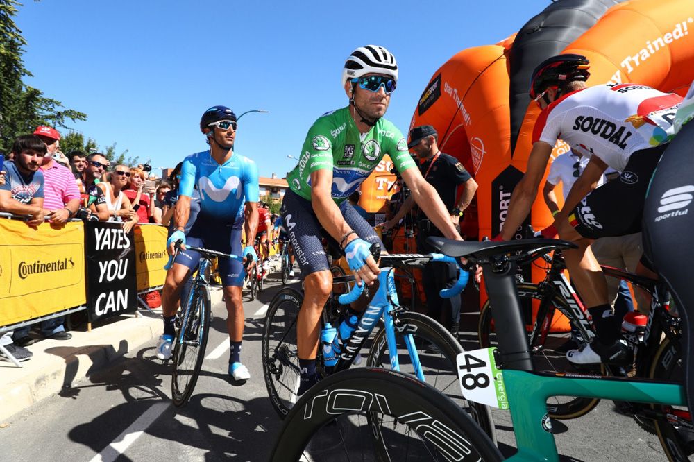 Alejandro Valverde is now Movistar's lead for the GC