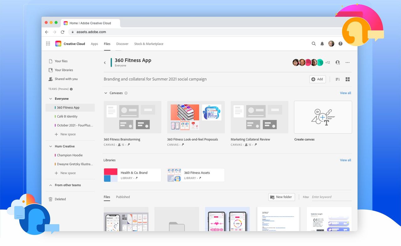 Creative Cloud Spaces
