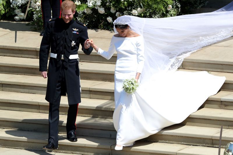 Meghan Markle Givenchy Wedding Dress